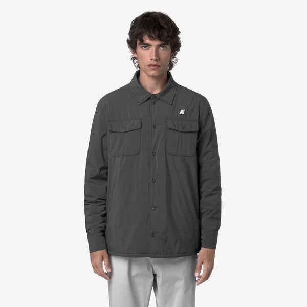 K Way UMBERT PLAIN WARM GREY SHADOW DK