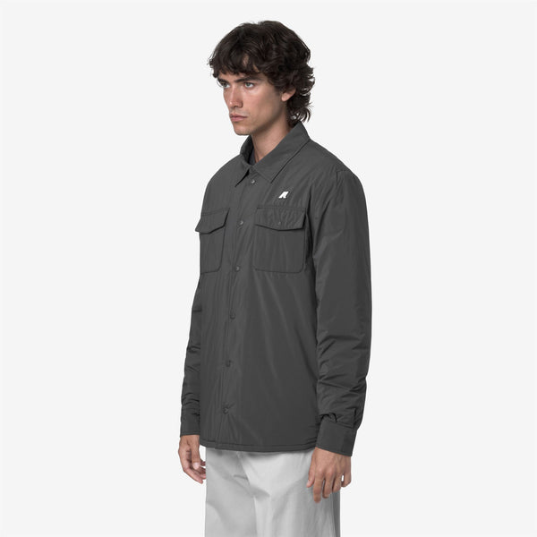 K Way UMBERT PLAIN WARM GREY SHADOW DK