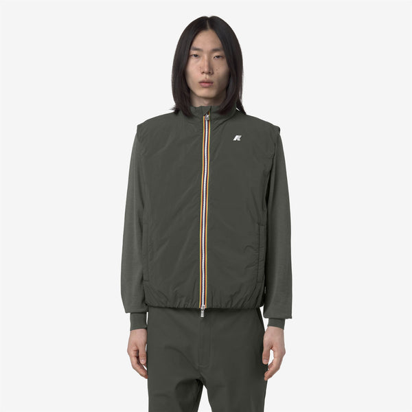 K Way VALEN PLAIN WARM GREEN BLACKISH