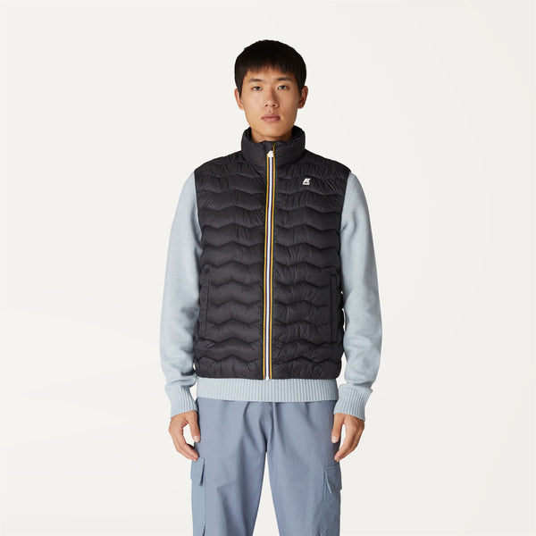 K Way VALEN QUILTED WARM BLACK PURE