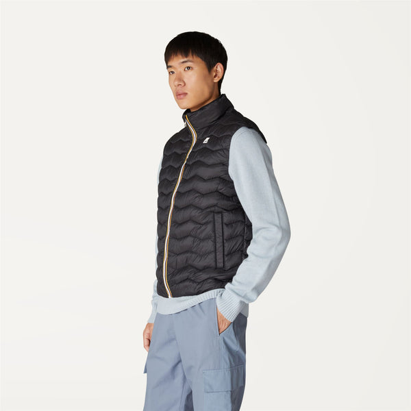 K Way VALEN QUILTED WARM BLACK PURE