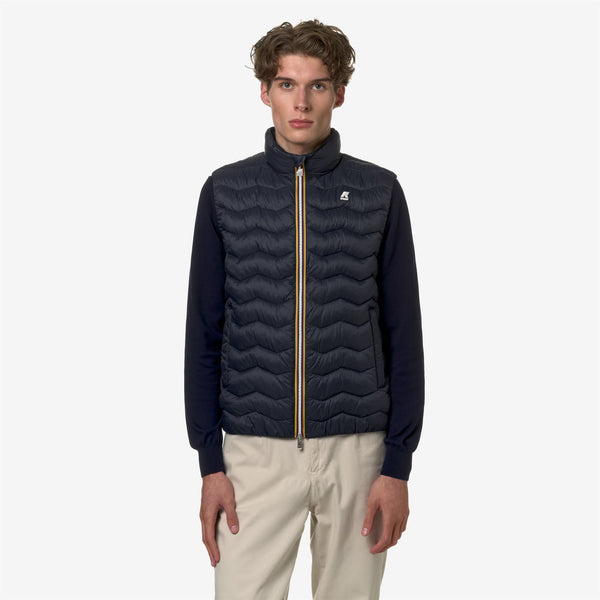 K Way VALEN QUILTED WARM BLUE DEPTH