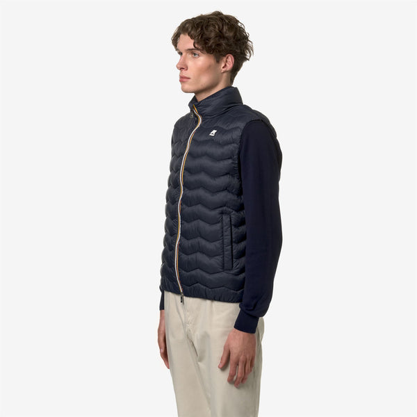 K Way VALEN QUILTED WARM BLUE DEPTH