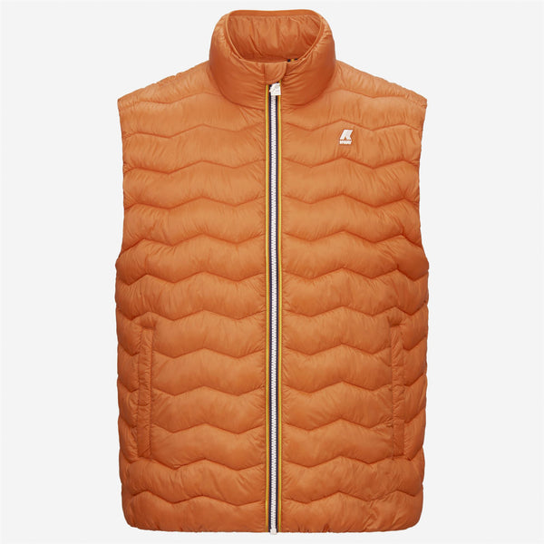k way VALEN QUILTED WARM ORANGE COPPER