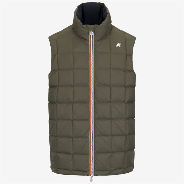 K Way VALEN ST THERMO REVERSIBLE BLUE D-GREEN C