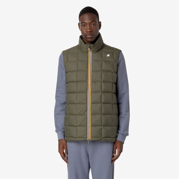 K Way VALEN ST THERMO REVERSIBLE BLUE D-GREEN C