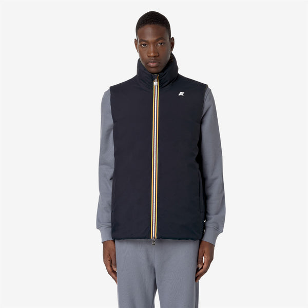 K Way VALEN ST THERMO REVERSIBLE BLUE D-GREEN C