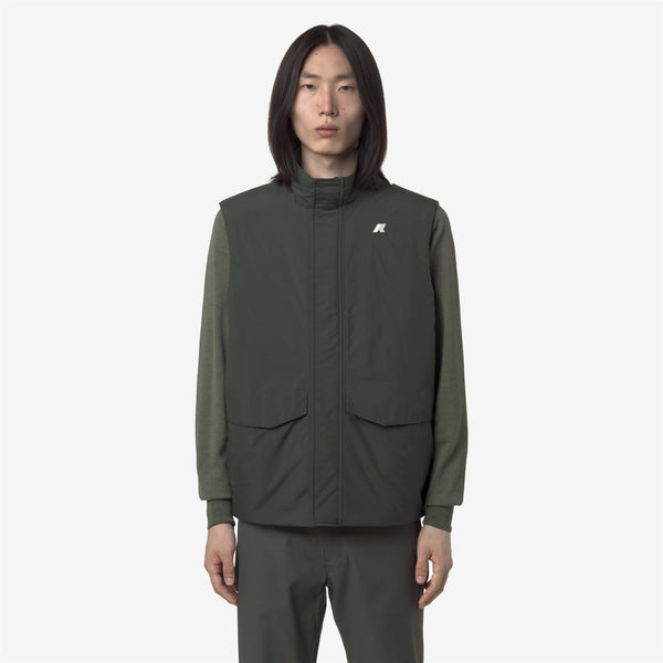 K Way VALEN WARM OTTOMAN GREEN BLACKISH