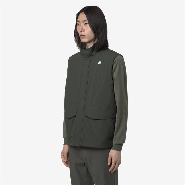 K Way VALEN WARM OTTOMAN GREEN BLACKISH