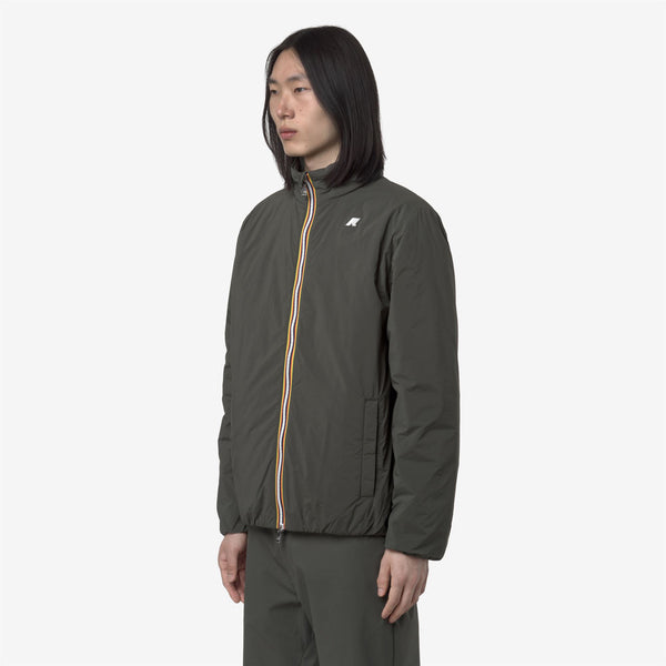 K Way VALENTINE PLAIN WARM GREEN BLACKISH