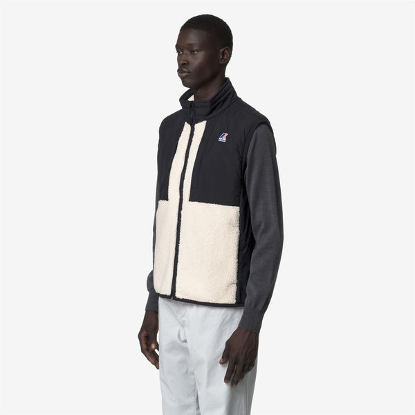 K Way VITAL 4.0 ORSETTO BLACK PURE-ECRU