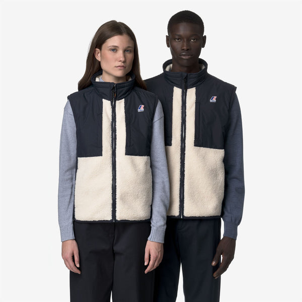 K Way VITAL 4.0 ORSETTO BLUE DEPTH-ECRU