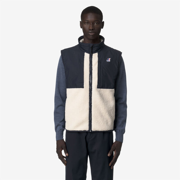 K Way VITAL 4.0 ORSETTO BLUE DEPTH-ECRU