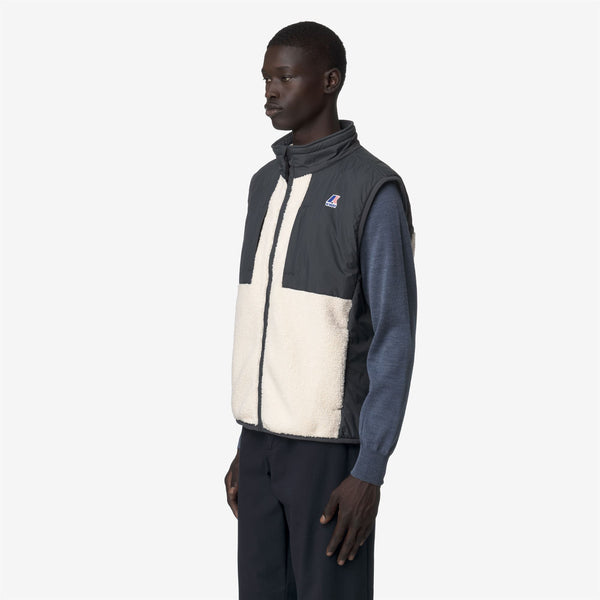 K Way VITAL 4.0 ORSETTO GREY SHADOW DK-ECRU