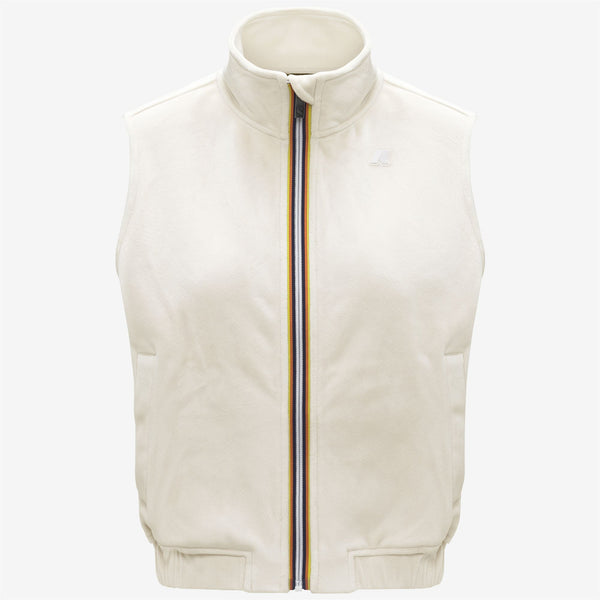 k way VIVIELME VELOUR POLAR WHITE G-WHITE G
