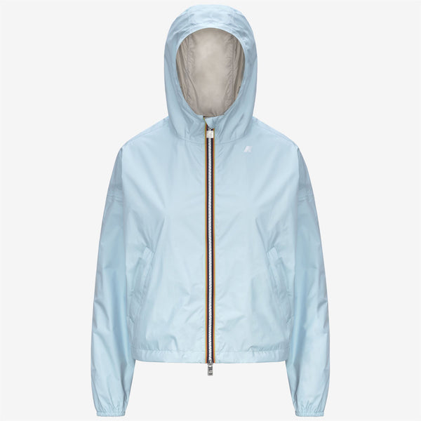 k way LAURETTE PLUS.2 REVERSIBLE BLUE BABY-BEIGE LT