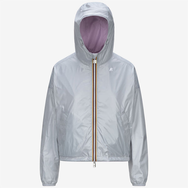 K Way LAURETTE PLUS.2 REVERSIBLE VIOLET LT LILAC-GREY