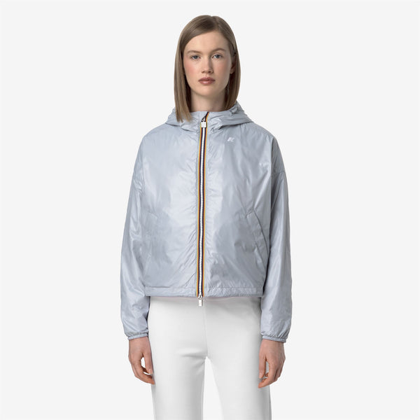 K Way LAURETTE PLUS.2 REVERSIBLE VIOLET LT LILAC-GREY