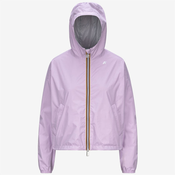 k way LAURETTE PLUS.2 REVERSIBLE VIOLET LT LILAC-GREY
