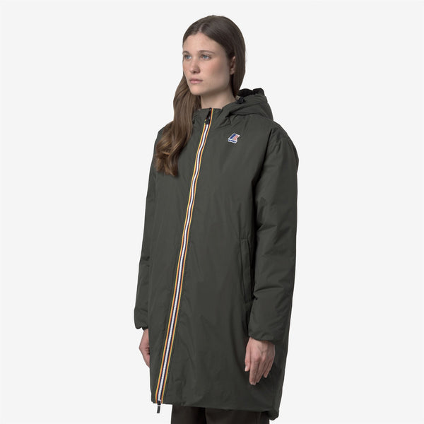 K Way LE VRAI 4.0 EIFFEL EAST ORSETTO GREEN BLACKISH