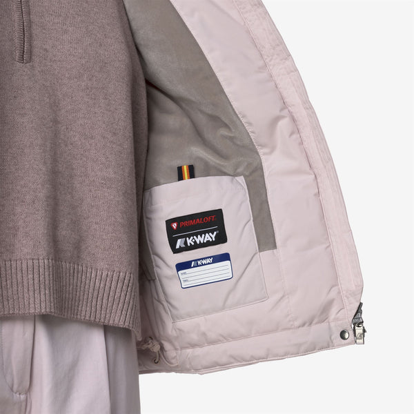 K Way LIL SOFT TOUCH MARMOTTA ROSE HUSHED-GREY GOAT