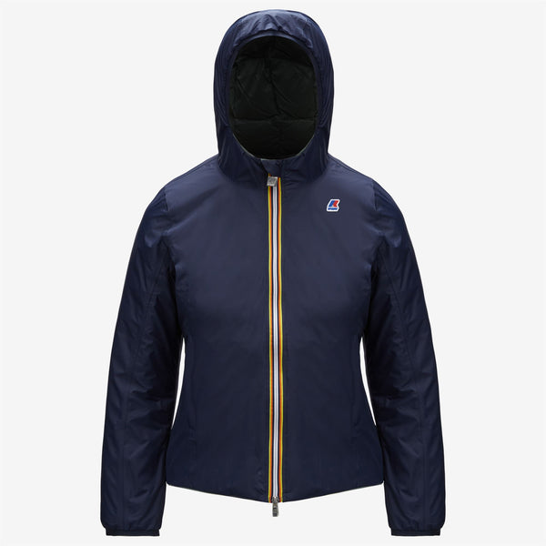 k way LILY THERMO PLUS.2 REVERSIBLE BLUE DEPTH-GREEN LAUREL