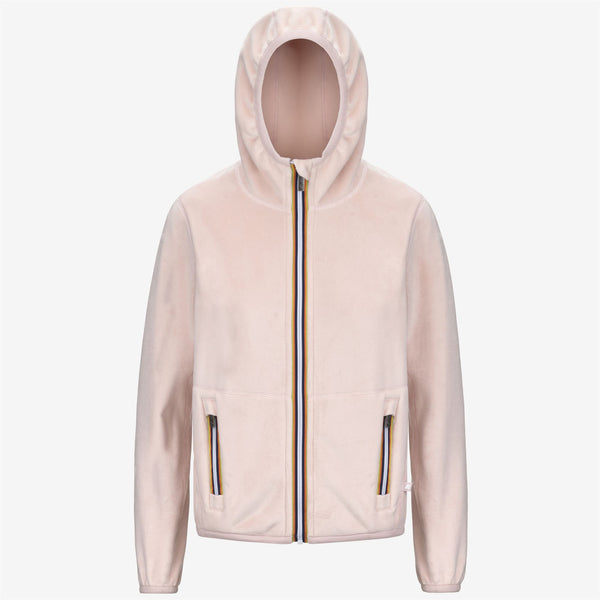 k way LILY VELOUR POLAR REVERSIBLE ROSE HUSHED-ROSE HUSHED