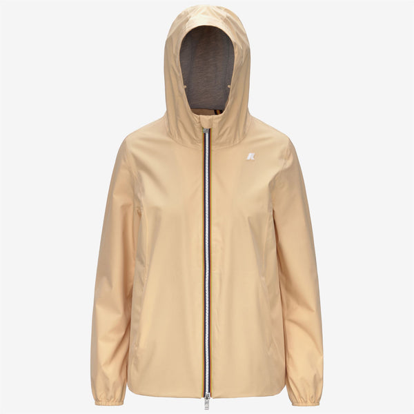 k way MARGUERITE STRETCH POLY JERSEY BEIGE SHEEPSKIN