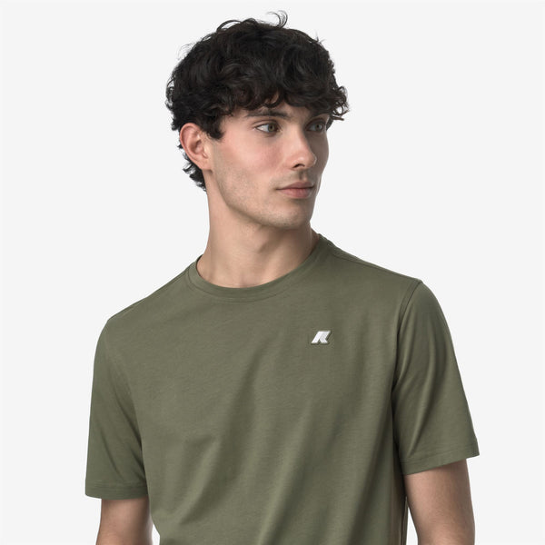 K Way ODOM ROUND SLEEVES THREE PACK BLUE DEPTH-GREEN LICHEN-WHITE