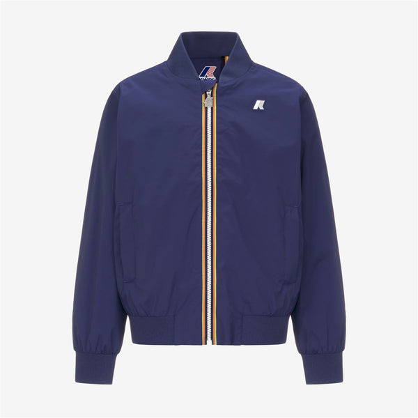 k way P. AORELIAN STRETCH NYLON JERSEY BLUE DEEP COBALT