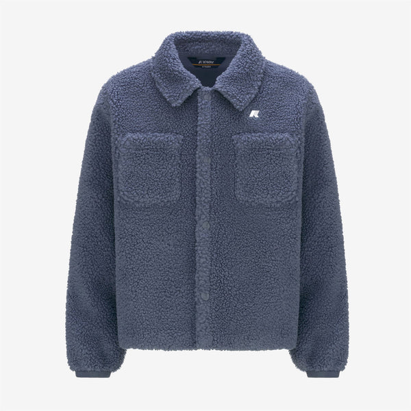 k way P. CAMERON SHERPA POLAR GREY BLUE A-GREY BLUE A