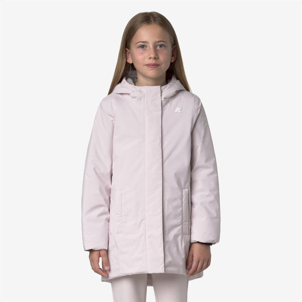 K Way P. DENISE SOFT TOUCH MARMOTTA ROSE HUSHED-GREY GOAT