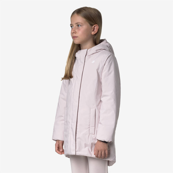 K Way P. DENISE SOFT TOUCH MARMOTTA ROSE HUSHED-GREY GOAT