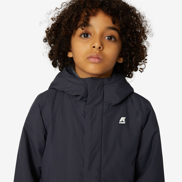 K Way P. JACK RIPSTOP MARMOTTA BLUE DEPTH-BLUE DEPTHS