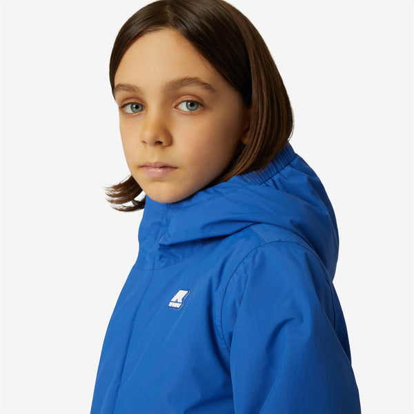 K Way P. JACK RIPSTOP MARMOTTA BLUE ROYAL MARINE-BLUE DEPTH