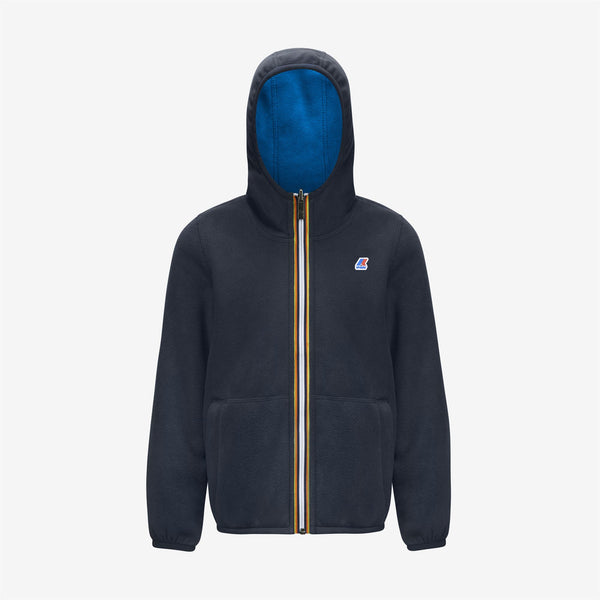 k way P. JACQUES POLAR REVERSIBLE BLUE DEPTH-BLUE ROYAL MARINE