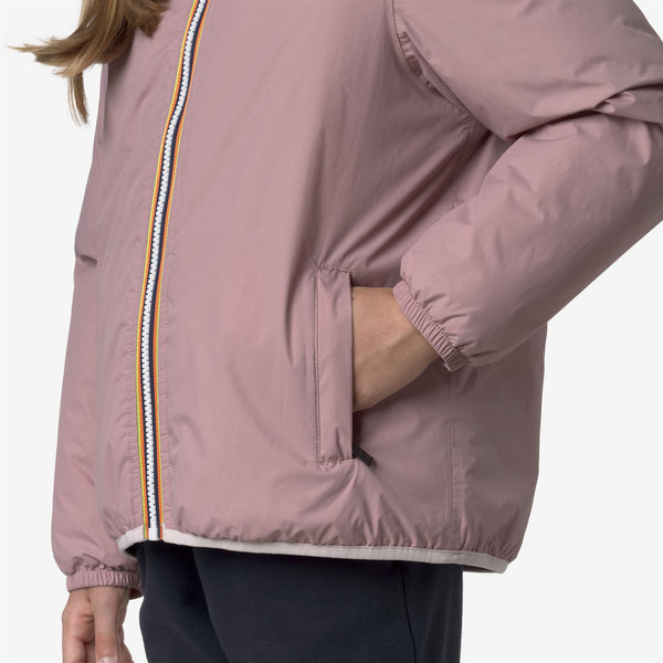 K Way P. LE VRAI 4.0 CLAUDE ORSETTO ROSE PINKISH-ROSE HUSHED