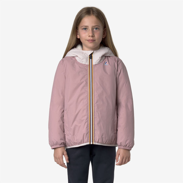 K Way P. LE VRAI 4.0 CLAUDE ORSETTO ROSE PINKISH-ROSE HUSHED