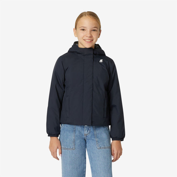 K Way P. LILY MICRO RIPSTOP MARMOTTA BLUE DEPTH-BLUE DEPTHS