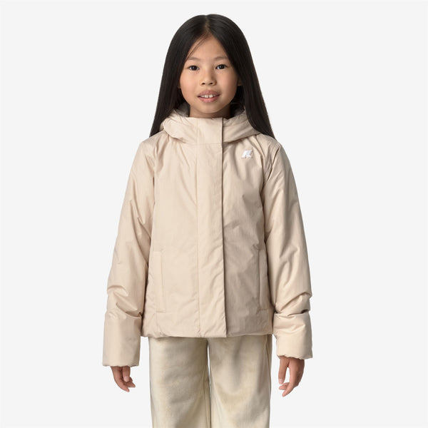 K Way P. LILY SOFT TOUCH MARMOTTA PINK TINT-GREY GOAT