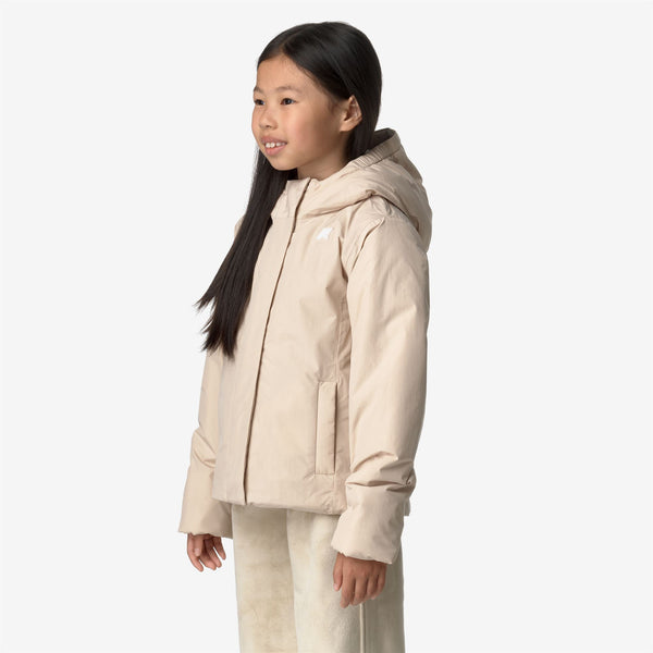 K Way P. LILY SOFT TOUCH MARMOTTA PINK TINT-GREY GOAT