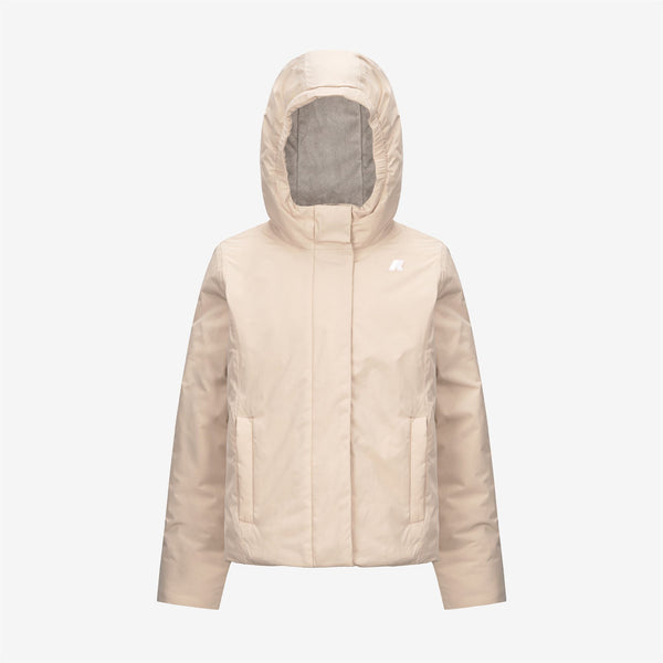 k way P. LILY SOFT TOUCH MARMOTTA PINK TINT-GREY GOAT