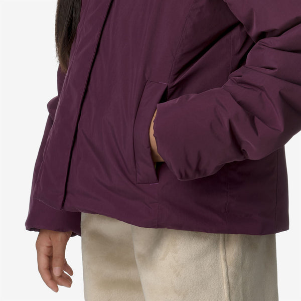 K Way P. LILY SOFT TOUCH MARMOTTA VIOLET DK PURPLE-GREY GOAT