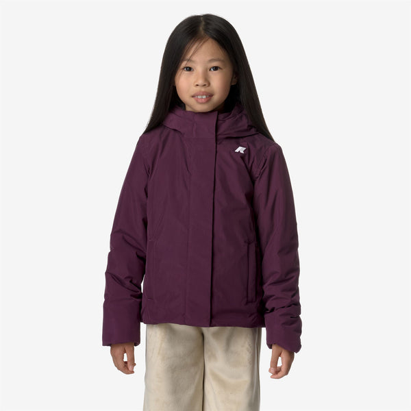 K Way P. LILY SOFT TOUCH MARMOTTA VIOLET DK PURPLE-GREY GOAT