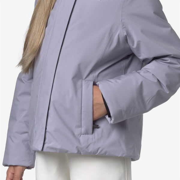 K Way P. LILY SOFT TOUCH MARMOTTA VIOLET LAVENDER-GREY GOAT