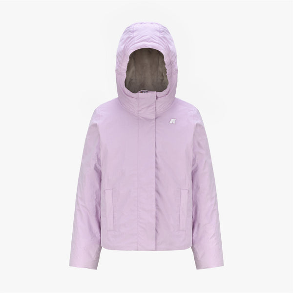 k way P. LILY SOFT TOUCH MARMOTTA VIOLET LT LILAC-GREY GOAT