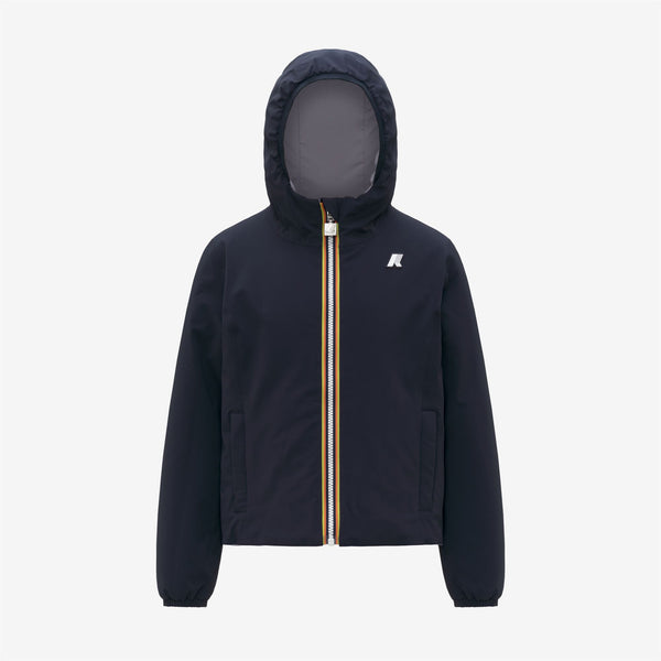 k way P. LILY ST WARM REVERSIBLE BLUE DEPTH-VIOLET LAVENDER