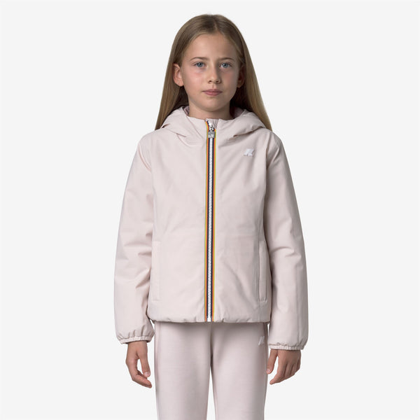 K Way P. LILY ST WARM REVERSIBLE ROSE HUSHED-ROSE PINKISH