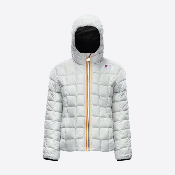 K Way P. LILY THERMO PLUS.2 REVERSIBLE BLACK PURE-GREY LT