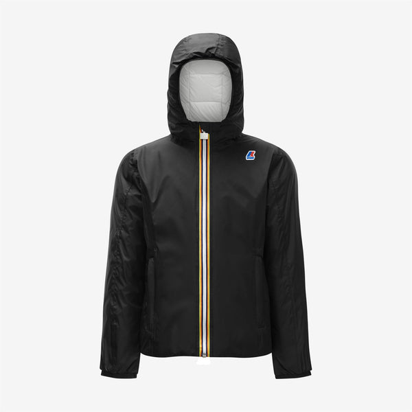 k way P. LILY THERMO PLUS.2 REVERSIBLE BLACK PURE-GREY LT